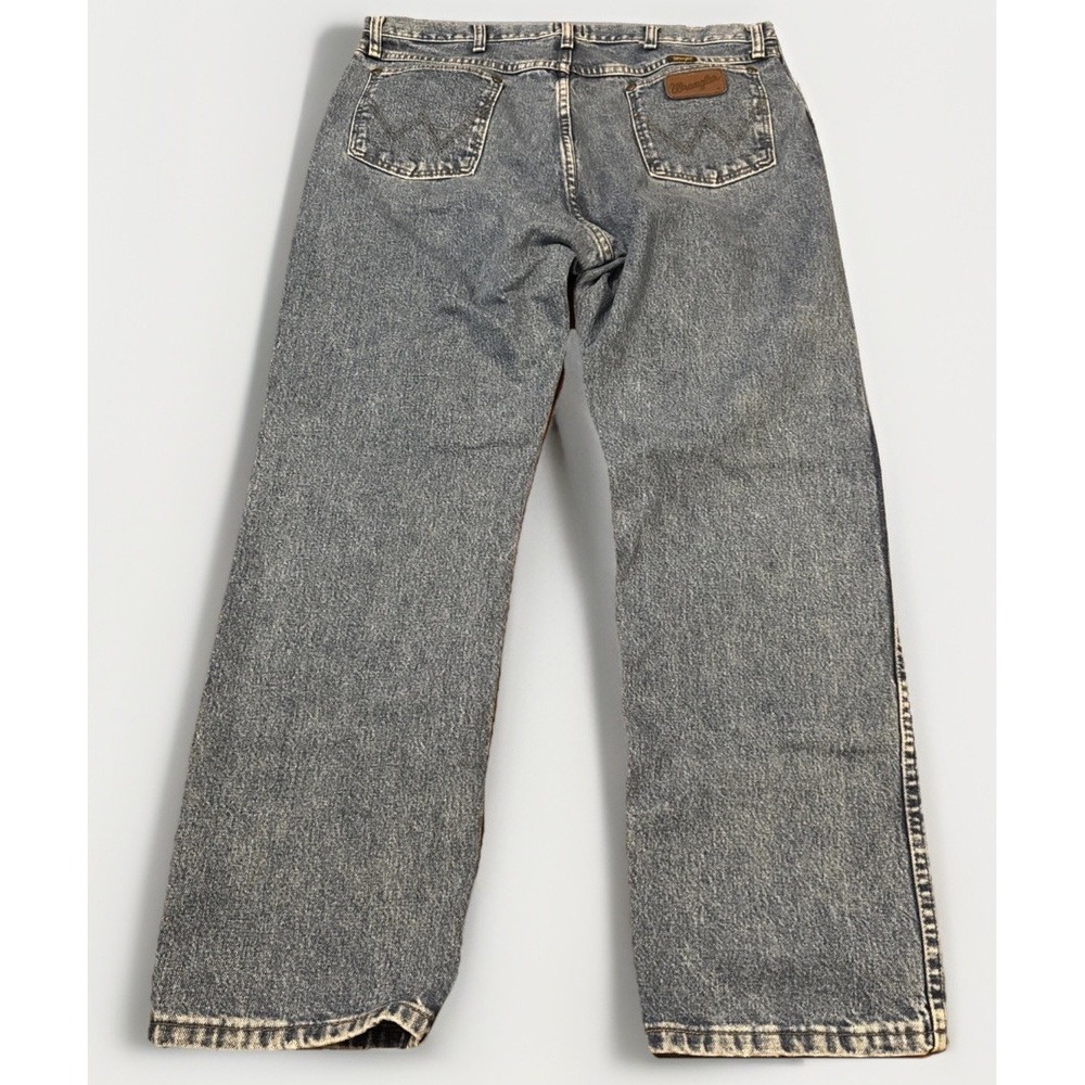 Wrangler 47MWZ Regular Fit Jeans Mens 36x30‎ Made in Mexico USA Fabric - Picture 3 of 6